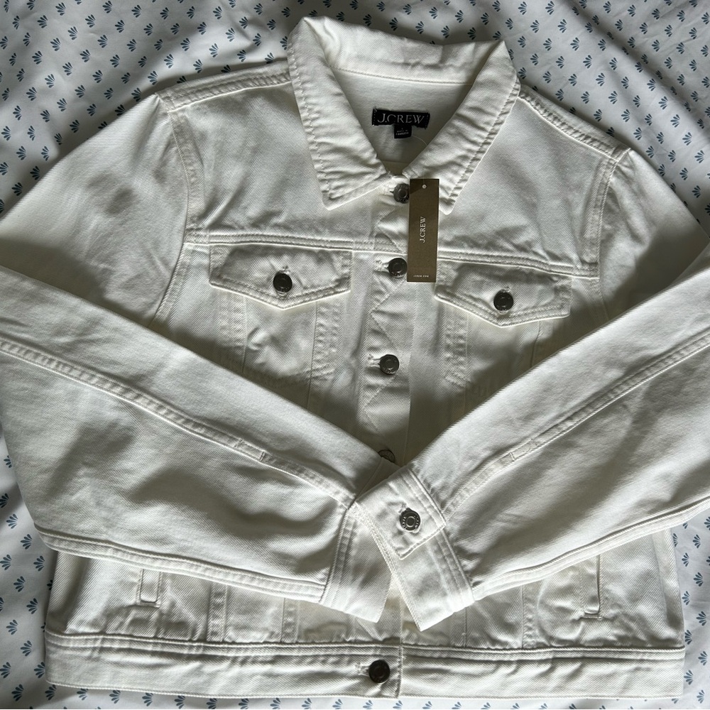 J.Crew Cream Corduroy Jacket